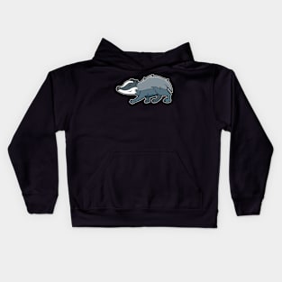 Funny Badger Kids Hoodie